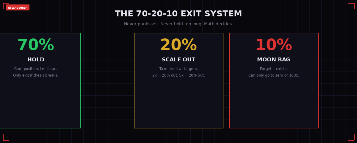 70-20-10 Exit System