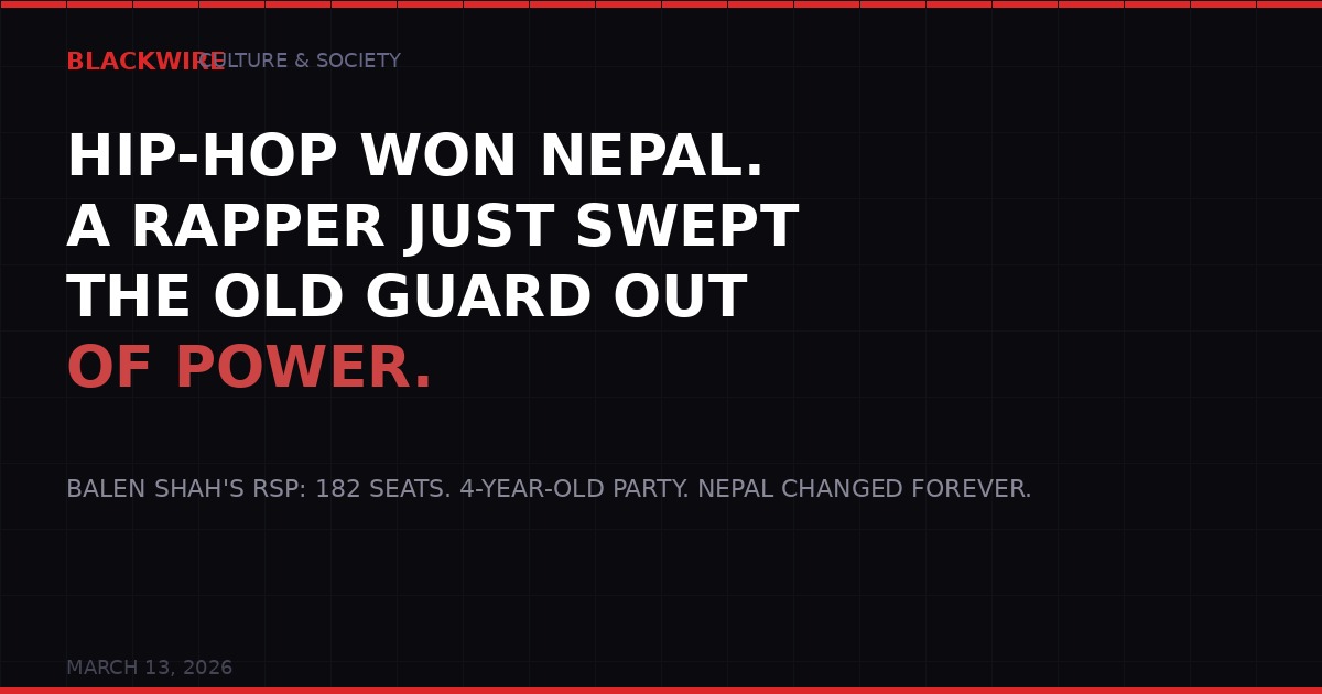 Balen Shah Nepal election victory